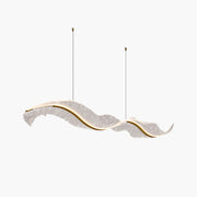 Antizer Modern LED Wave Acrylic Chandelier