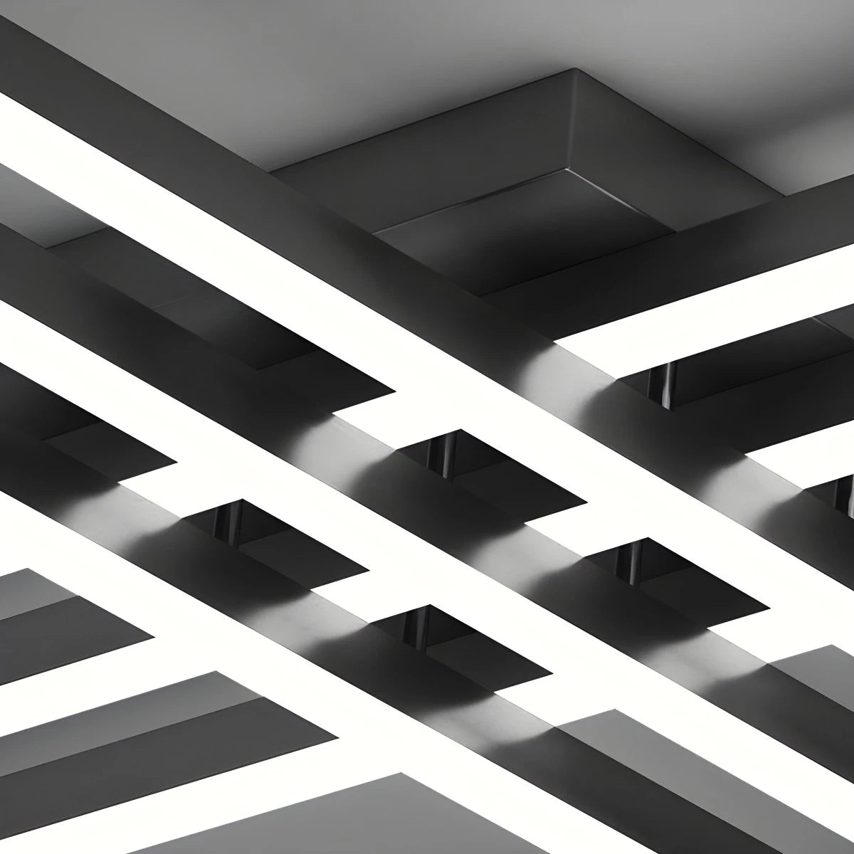 Antizer Modern LED Minimalist Line Ceiling Light