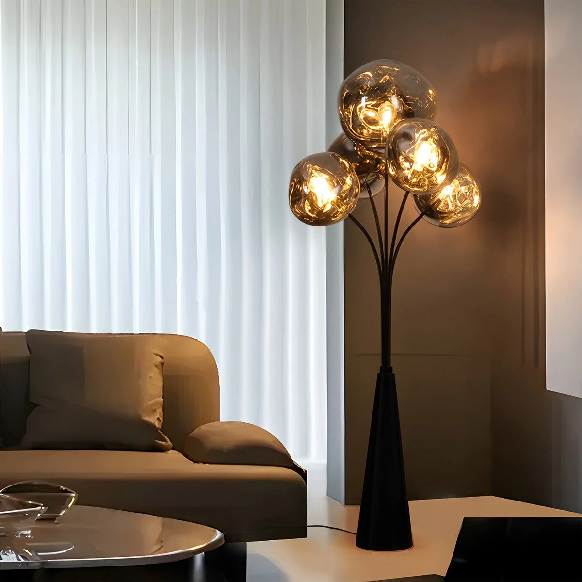 Antizer Modern Lava Multi-Head Floor Lamp