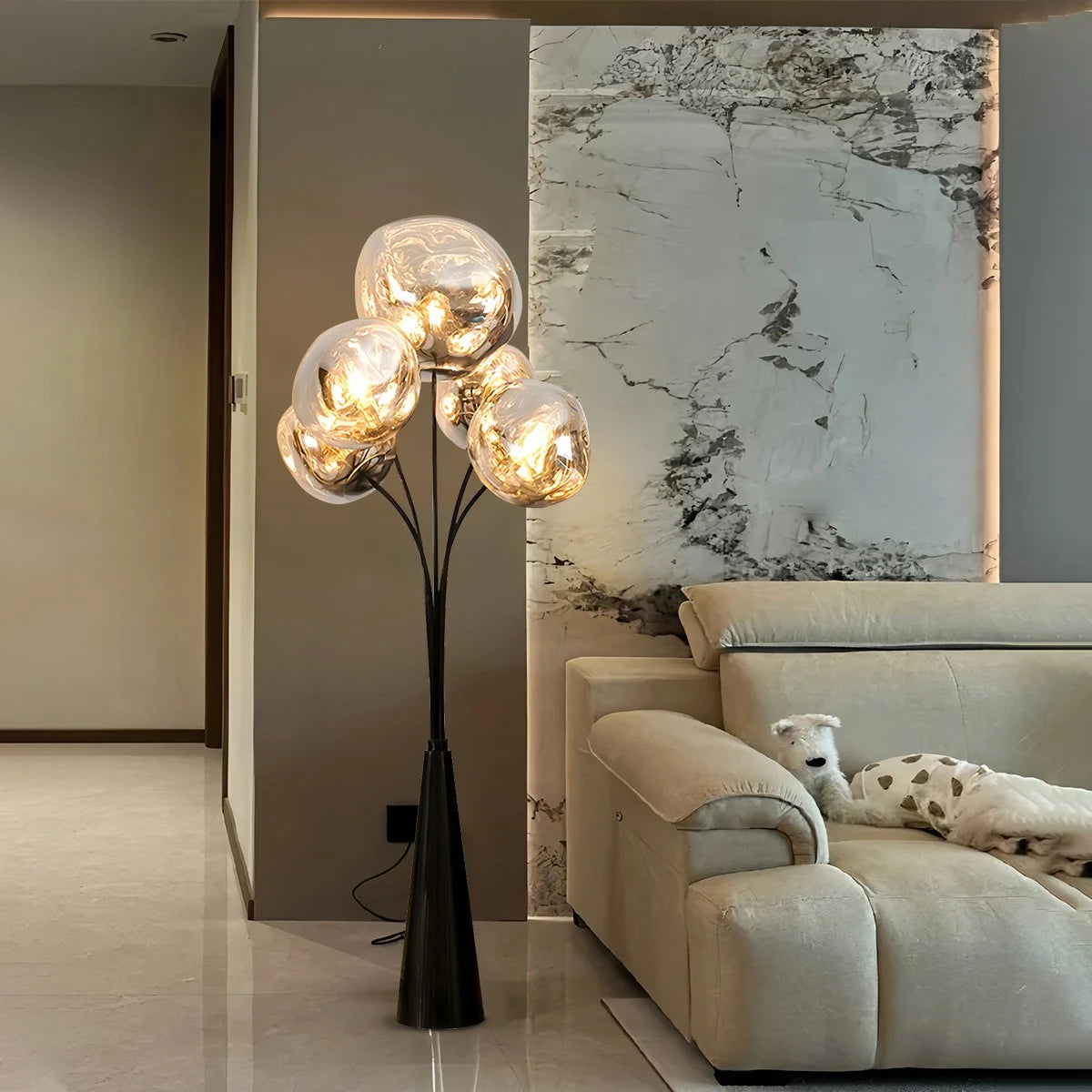 Antizer Modern Lava Multi-Head Floor Lamp