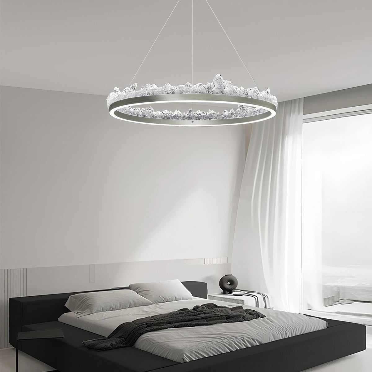 Antizer Modern Light Luxury Iceberg Chandelier
