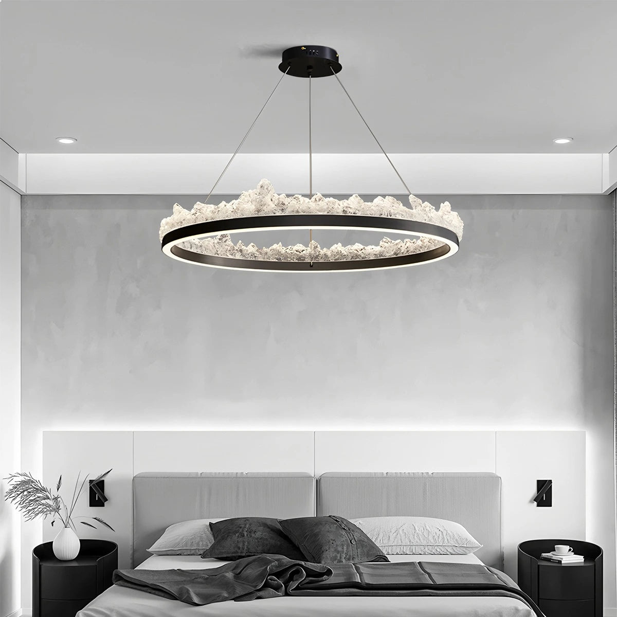 Antizer Modern Light Luxury Iceberg Chandelier