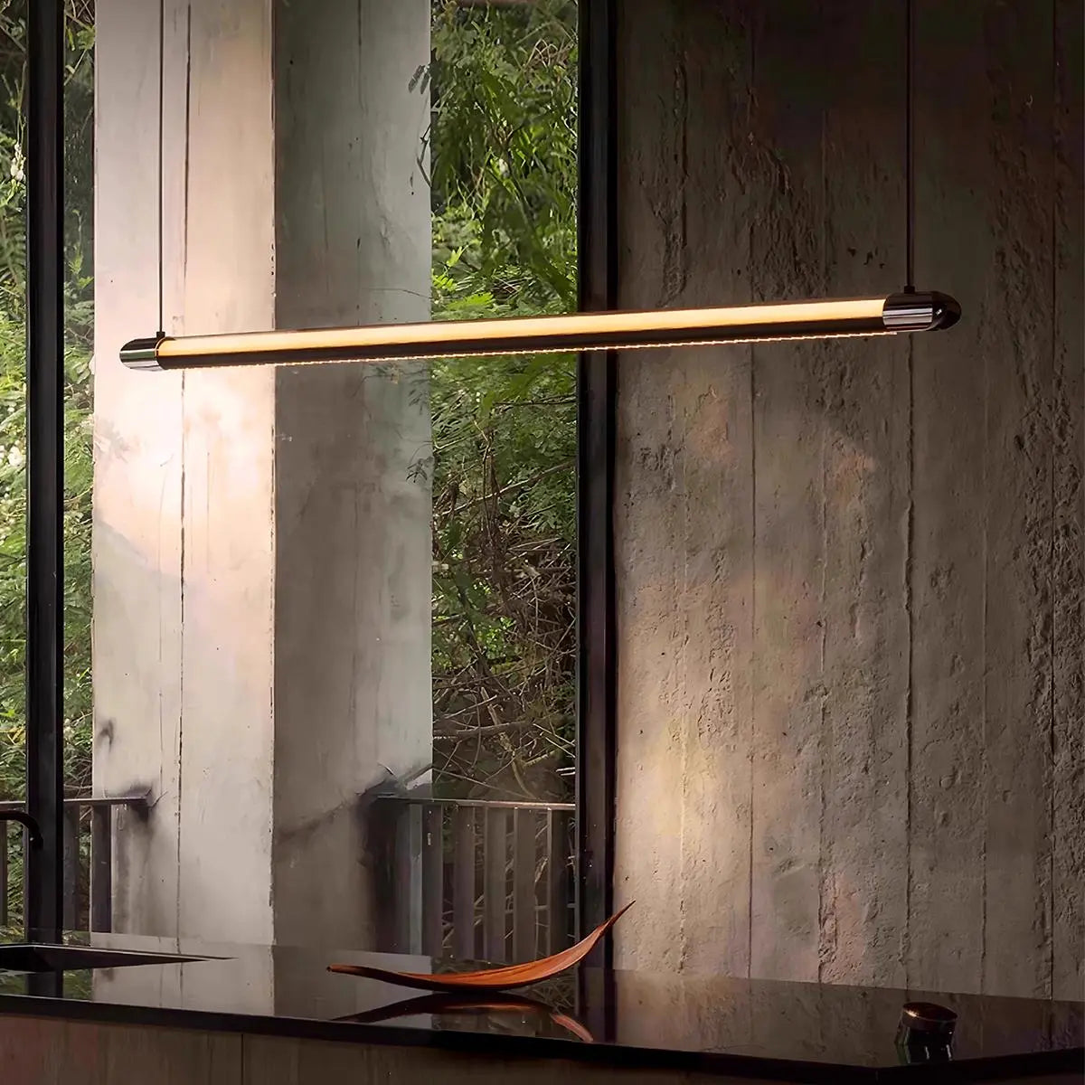 Antizer Modern Light Luxury Linear Pendant Light