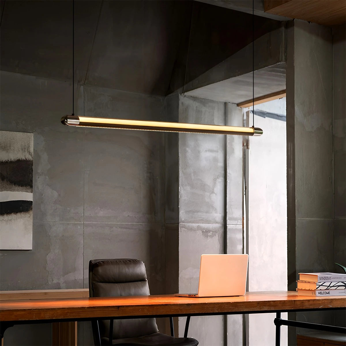 Antizer Modern Light Luxury Linear Pendant Light