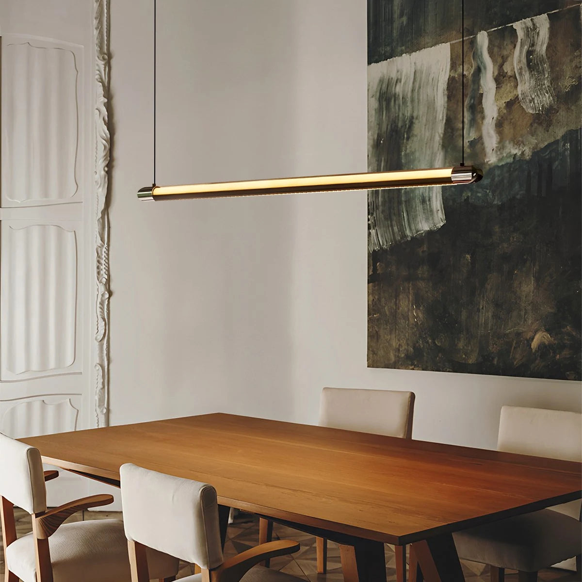 Antizer Modern Light Luxury Linear Pendant Light