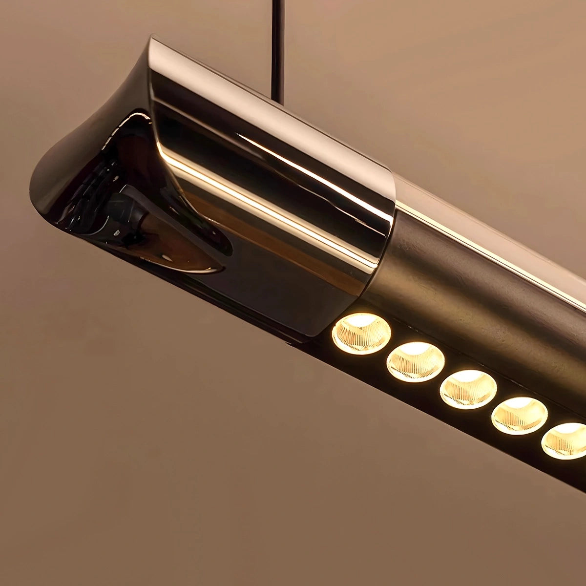 Antizer Modern Light Luxury Linear Pendant Light