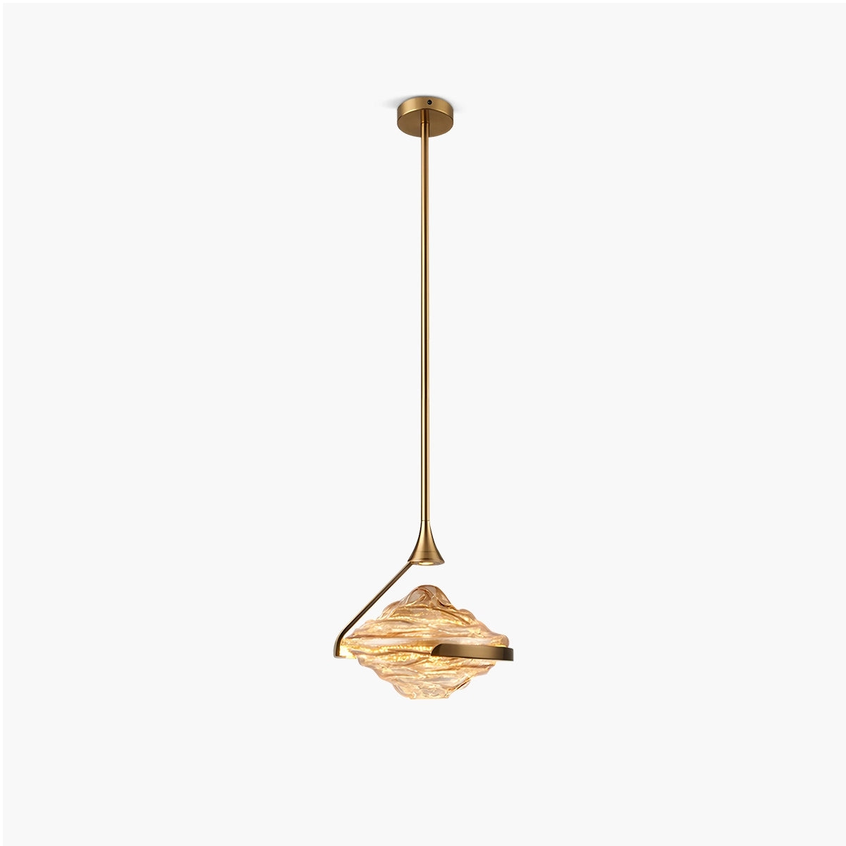 Antizer Modern Luxury Hill Glass Pendant Light