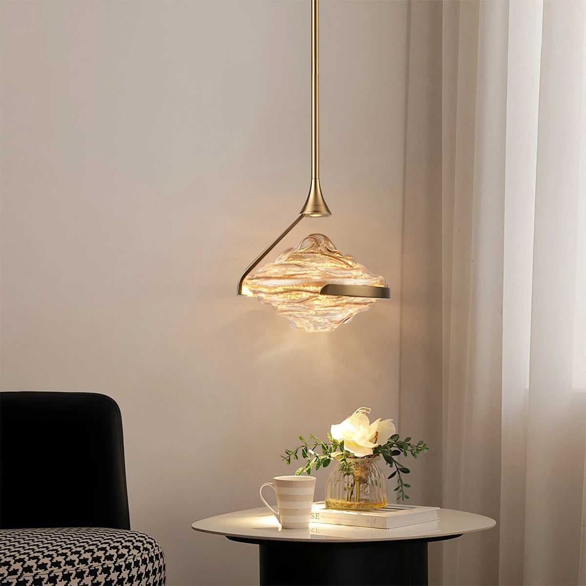 Antizer Modern Luxury Hill Glass Pendant Light