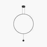 Antizer Modern Minimalist Circular Halo Pendant Light