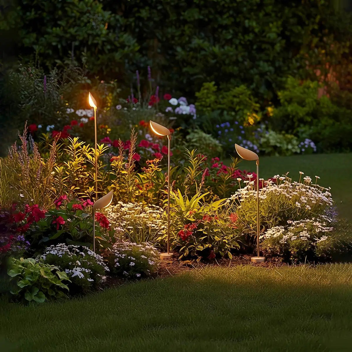 Antizer Modern Outdoor Waterproof Lawn Floor Lamp