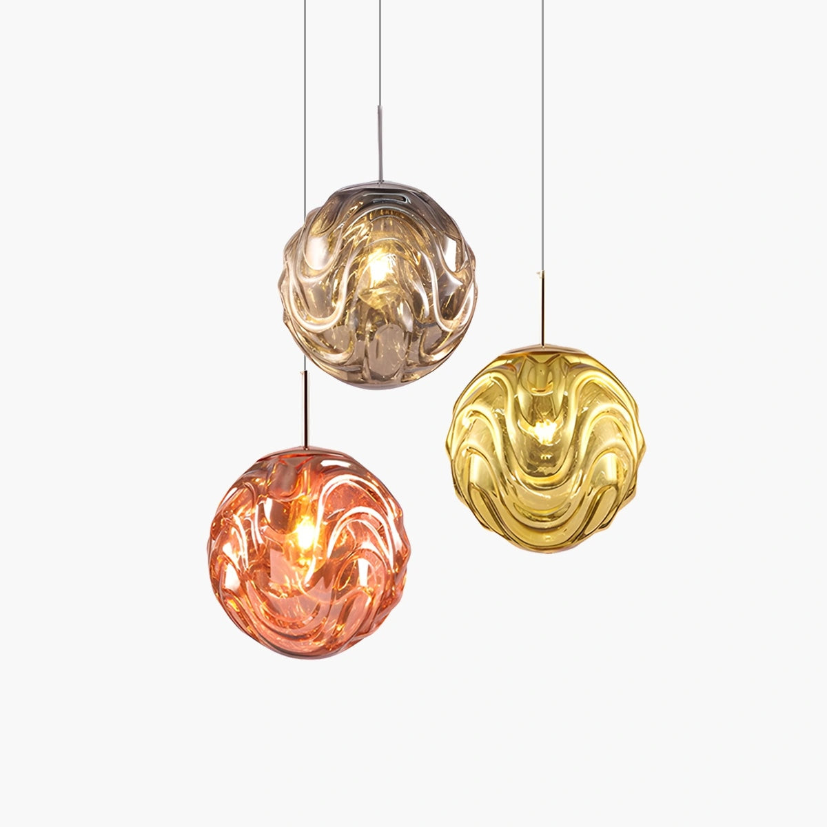 Antizer Modern Sphere Pendant Light for Kitchen Dining Room