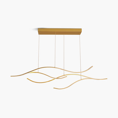 Antizer Modern Waves Hanging Pendant Light
