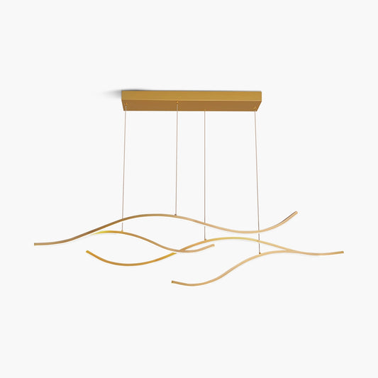 Antizer Modern Waves Hanging Pendant Light