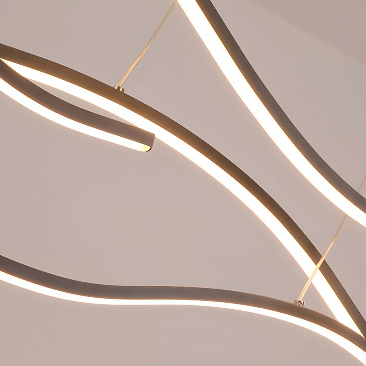 Antizer Modern Waves Hanging Pendant Light