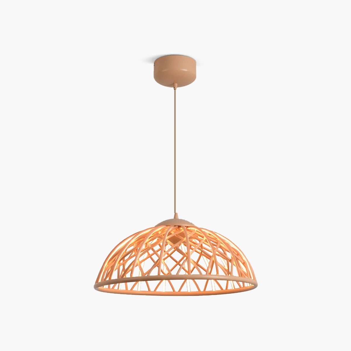 Antizer Modern Woven Mesh Art Pendant Light