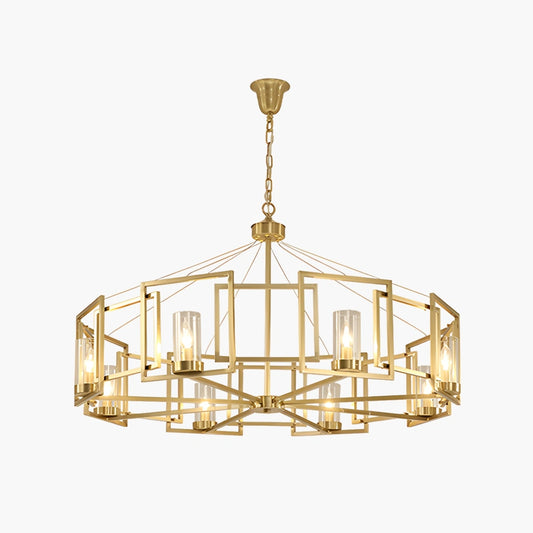 Antizer Modern Luxury All Copper Chandelier