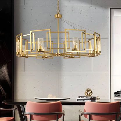 Antizer Modern Luxury All Copper Chandelier