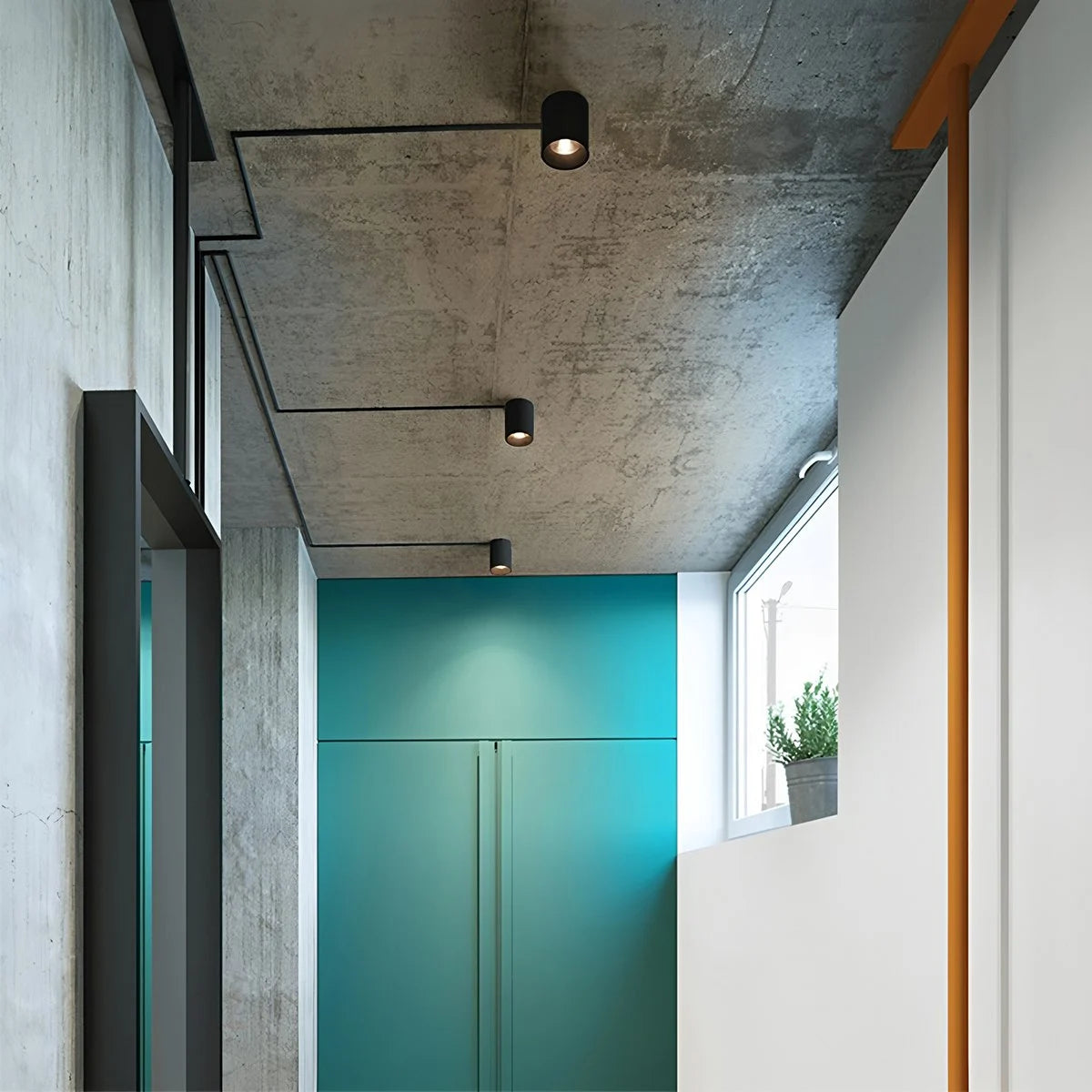 Antizer Modupoint Ceiling Spotlight Surface Mounted