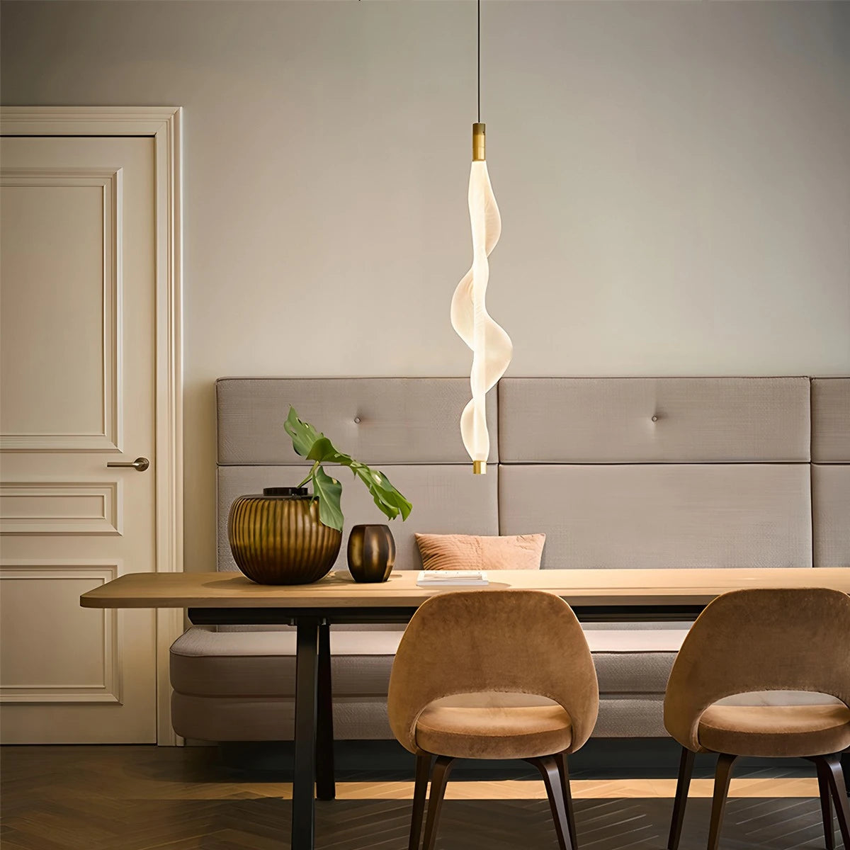 Antizer Nordic Art Twisted Mesh Pendant Light