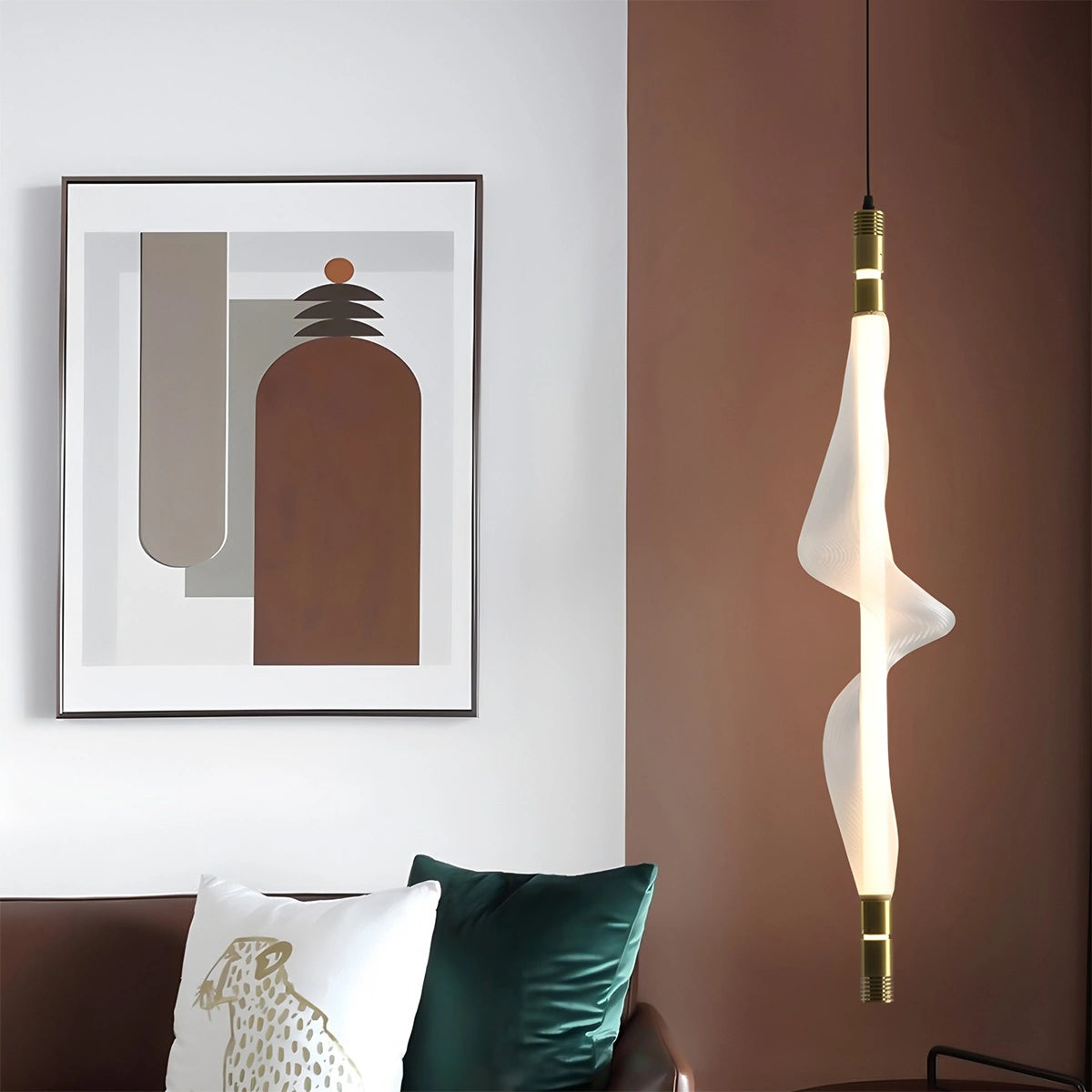 Antizer Nordic Art Twisted Mesh Pendant Light