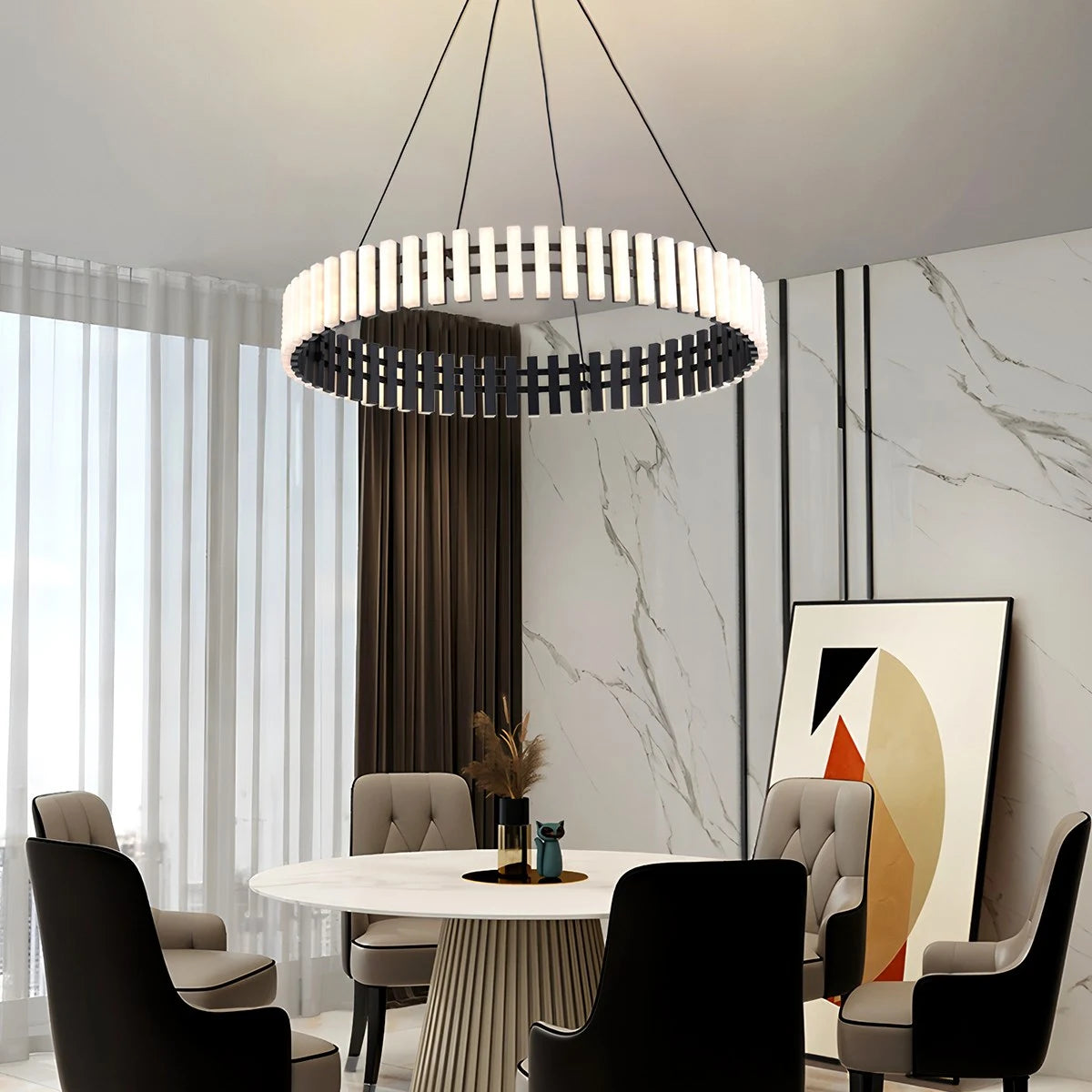 Antizer Nordic Creative Circle Chandelier