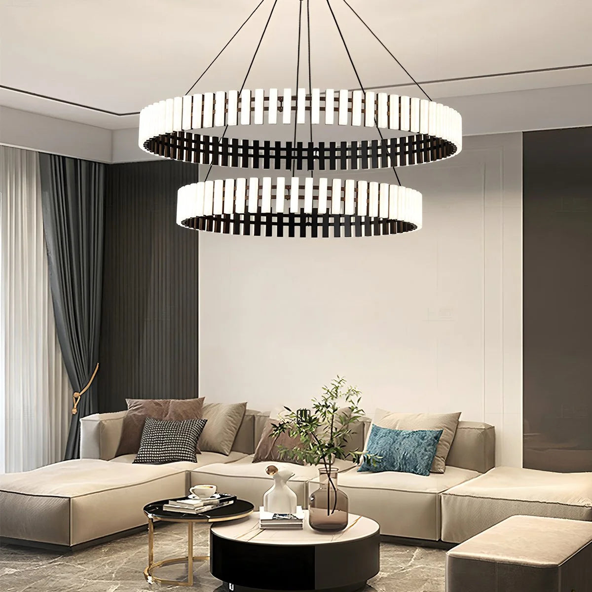 Antizer Nordic Creative Circle Chandelier