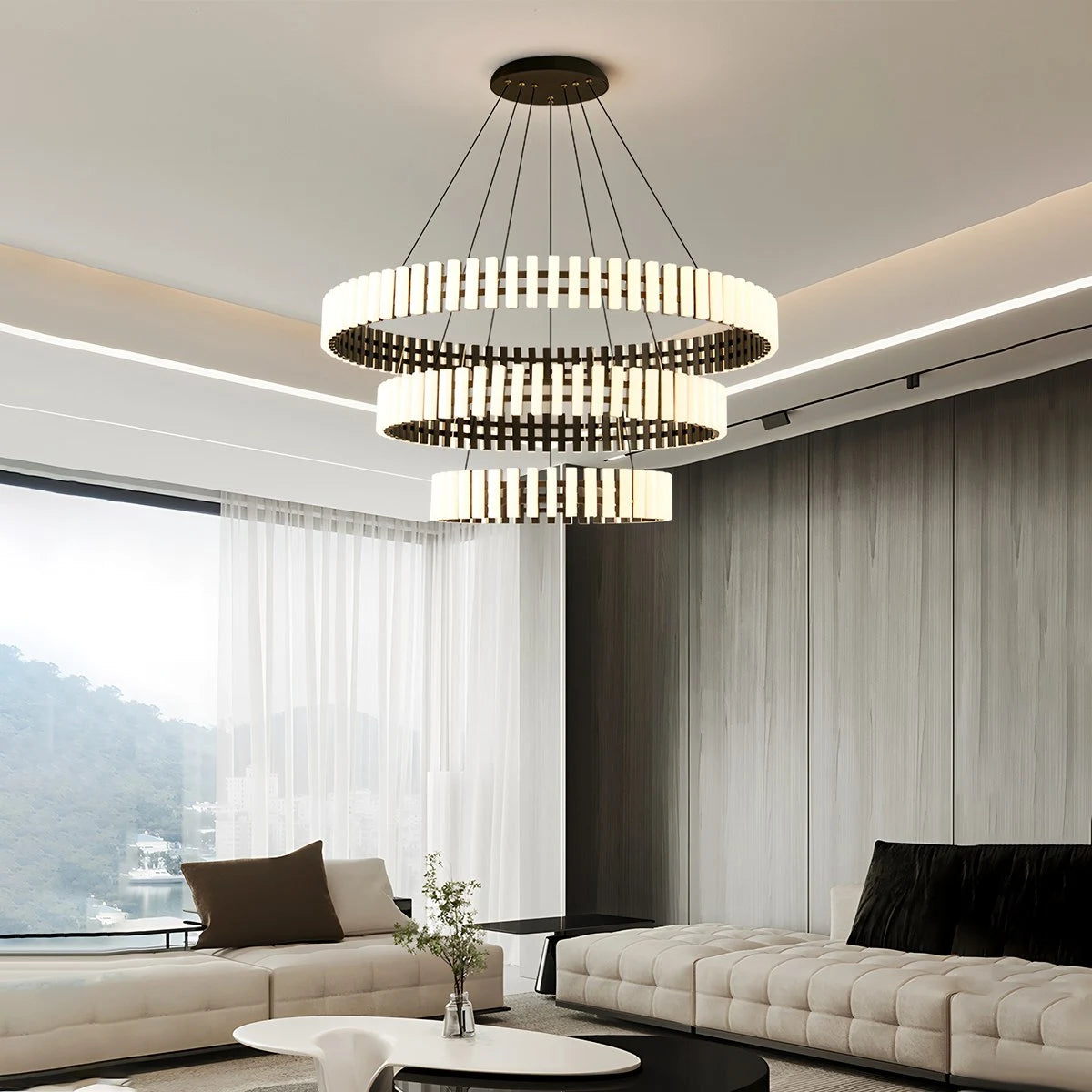 Antizer Nordic Creative Circle Chandelier