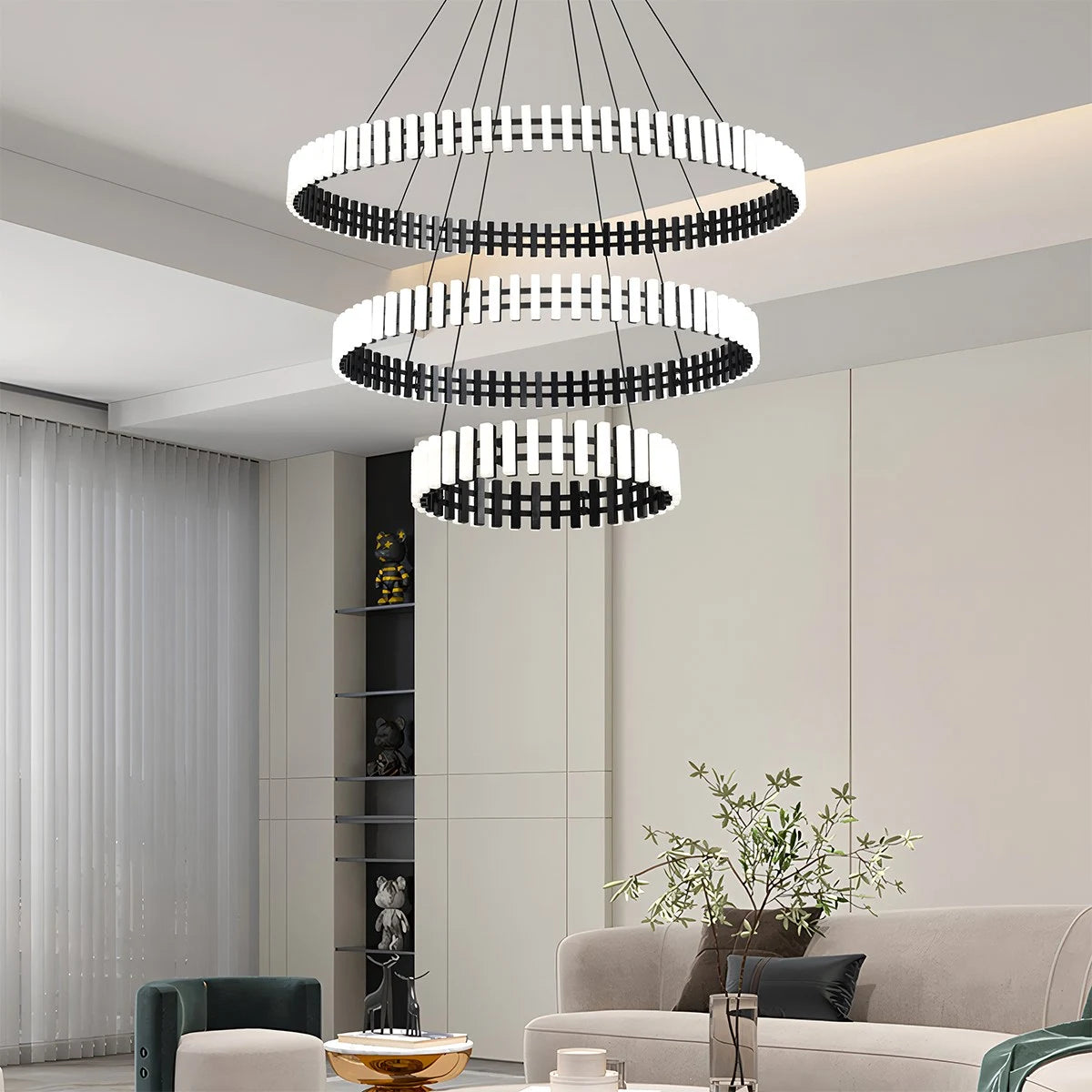 Antizer Nordic Creative Circle Chandelier