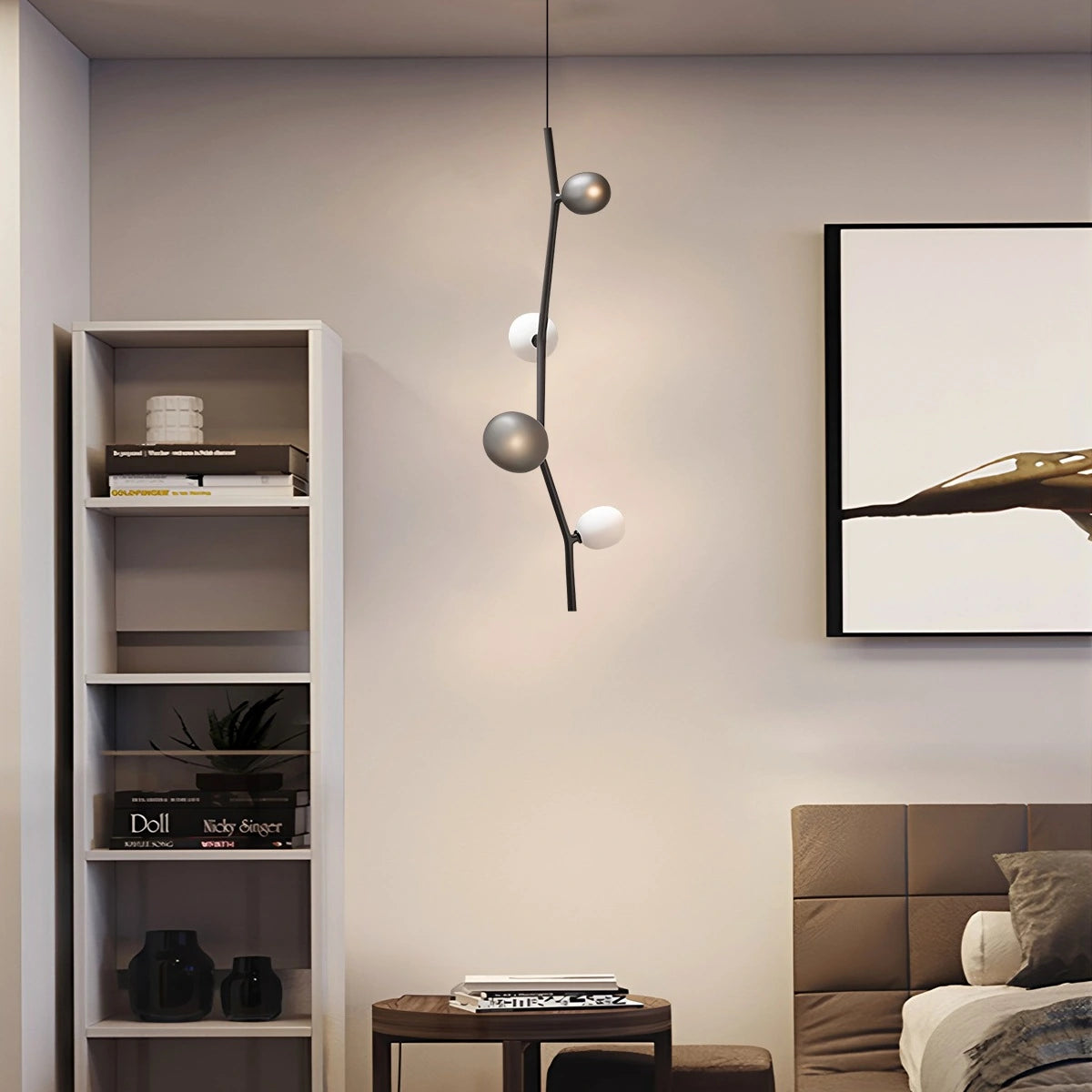Antizer Nordic Creative Tree Branch Glass Chandelier