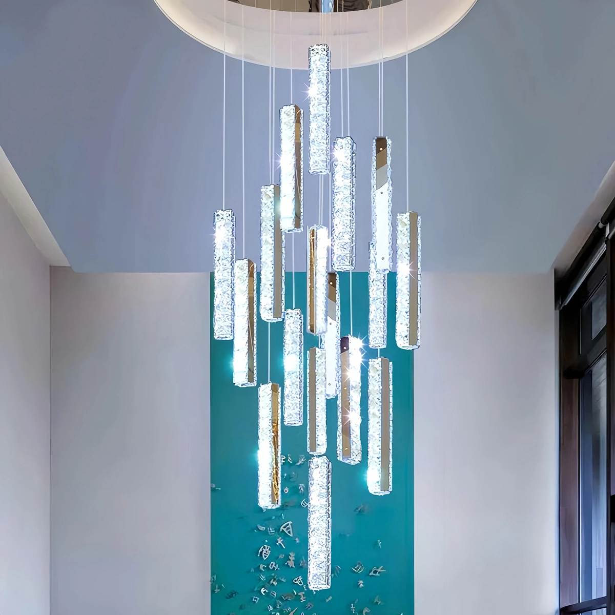 Antizer Nordic Crystal LED Chandelier