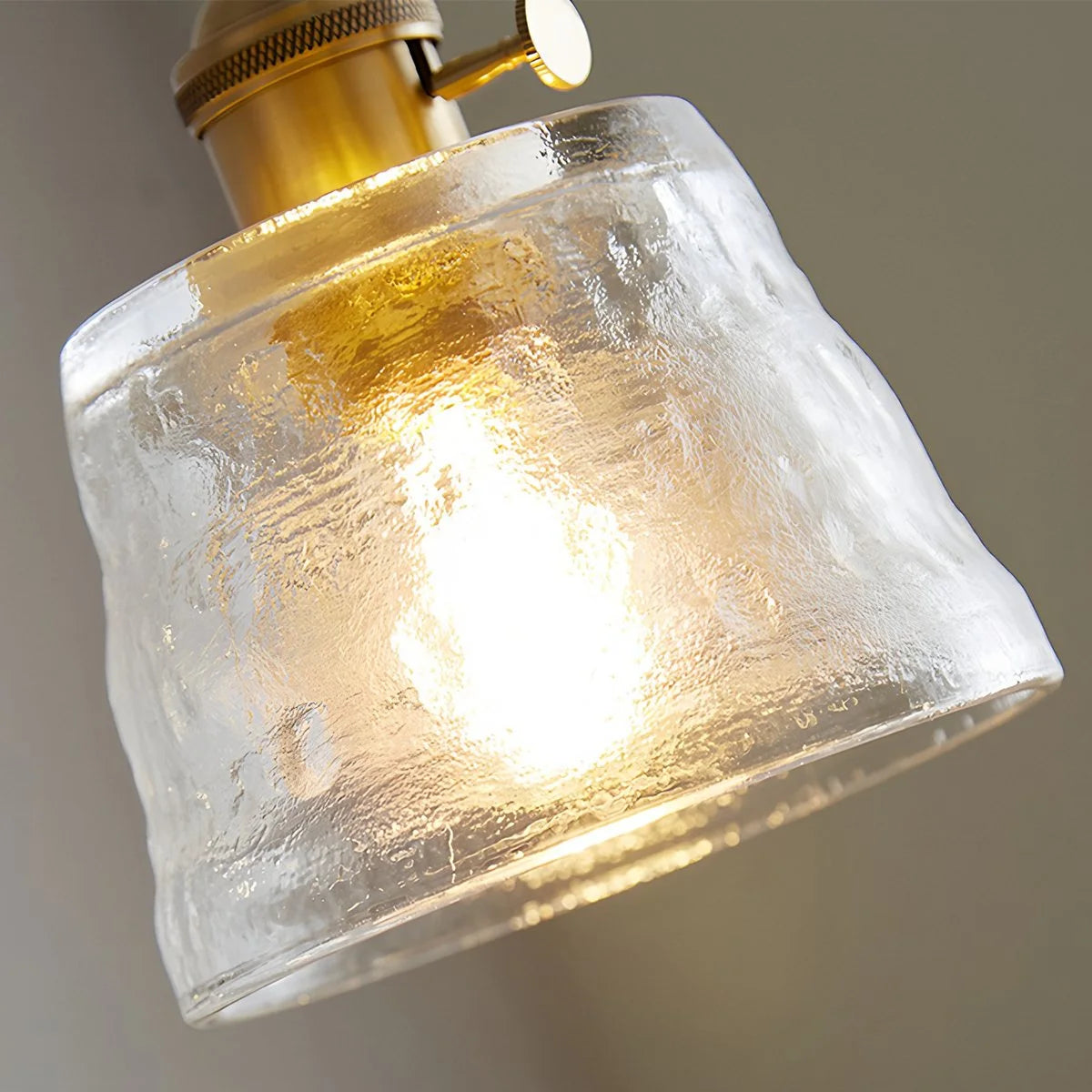 Antizer Nordic Cup Glass Pendant Lamp for Bedside