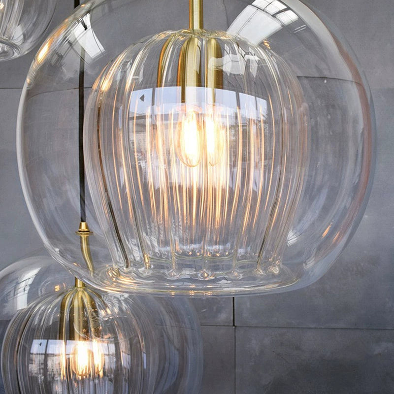 Antizer Nordic Glass Globe Pendant Light for Modern Interiors
