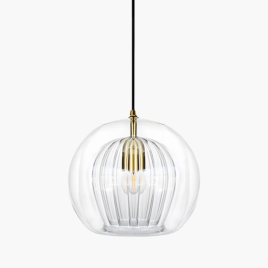 Antizer Nordic Glass Globe Pendant Light for Modern Interiors