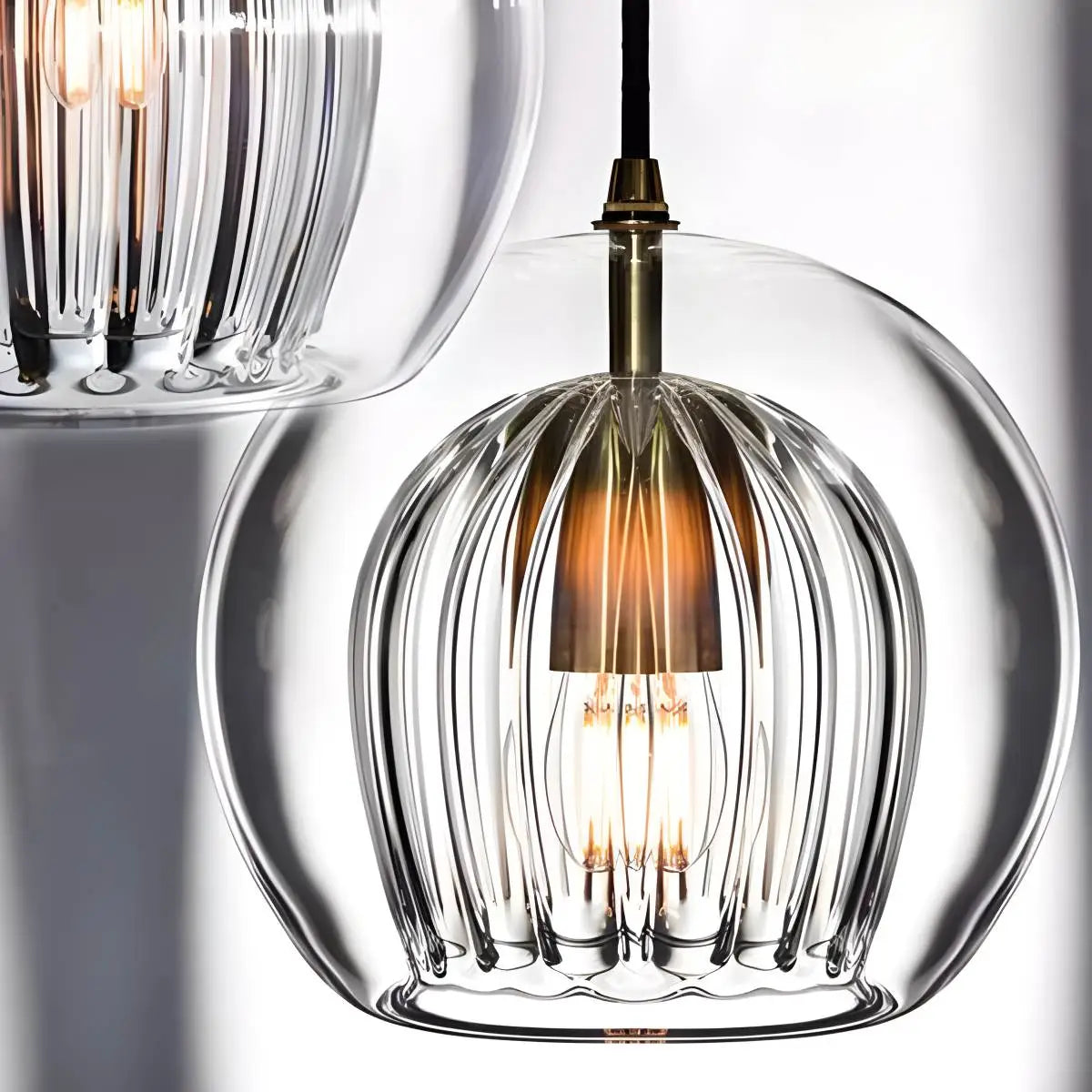 Antizer Nordic Glass Globe Pendant Light for Modern Interiors