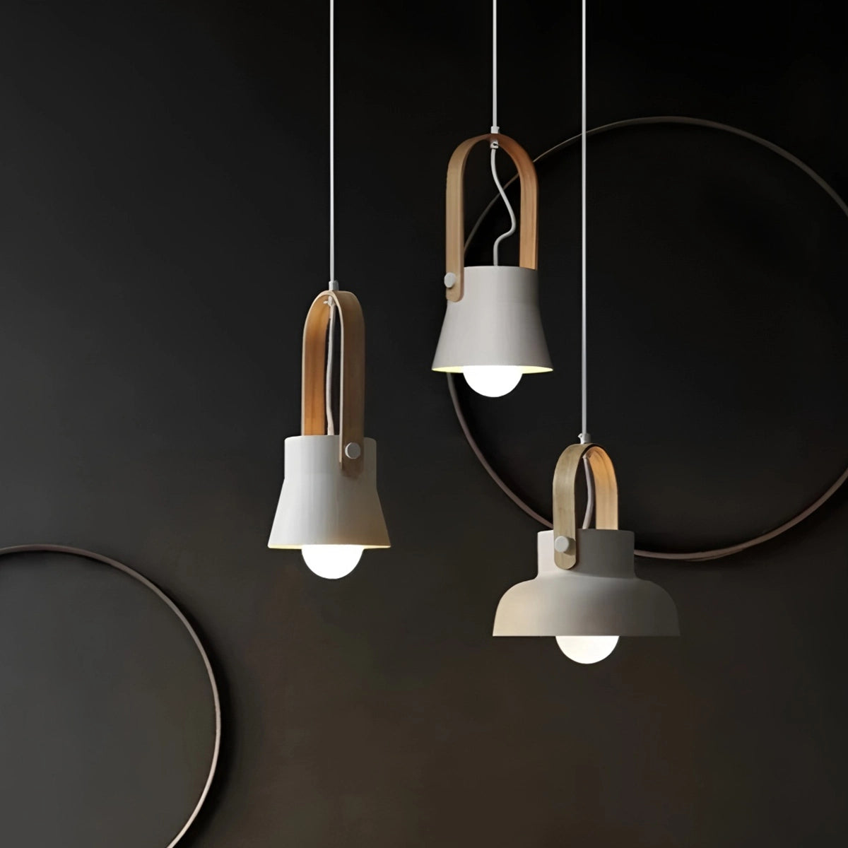 Antizer Nordic Macaron Pendant Light for Dining Room Kitchen