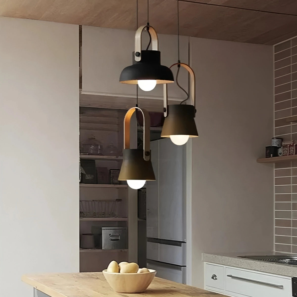 Antizer Nordic Macaron Pendant Light for Dining Room Kitchen