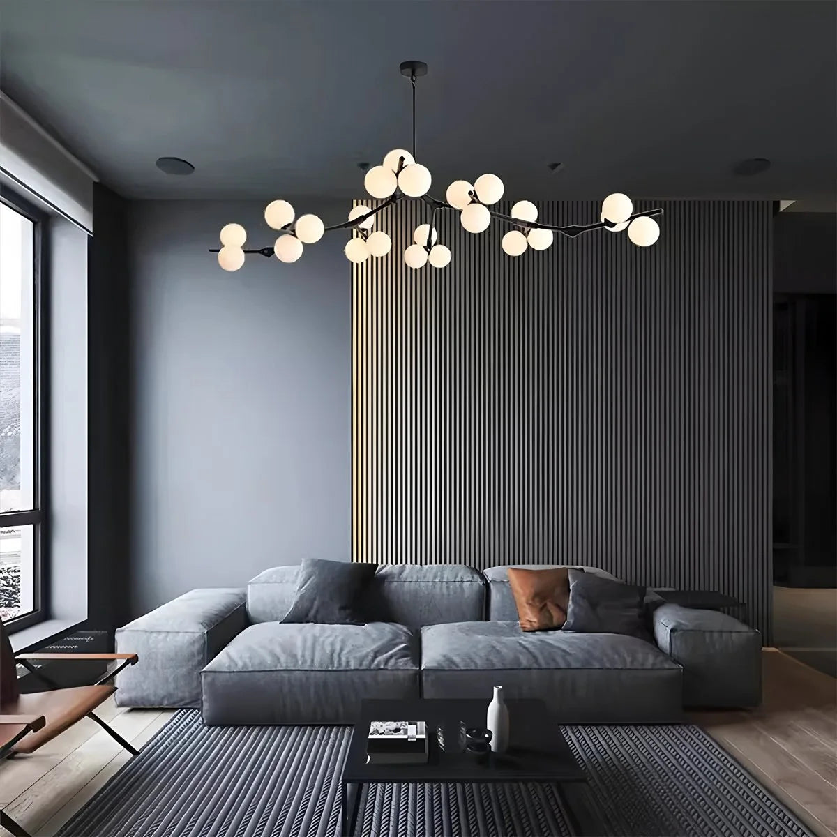 Antizer Nordic Magic Bean Chandelier for Dining Area