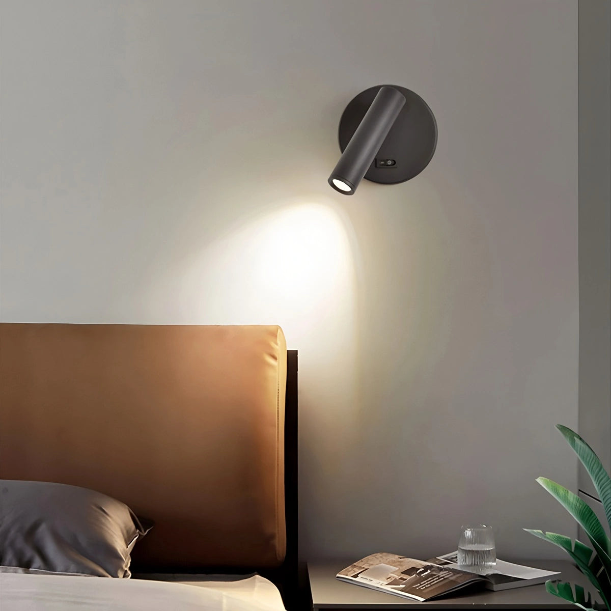 Antizer Nordic Minimalist Bedroom Sconce & Spotlight
