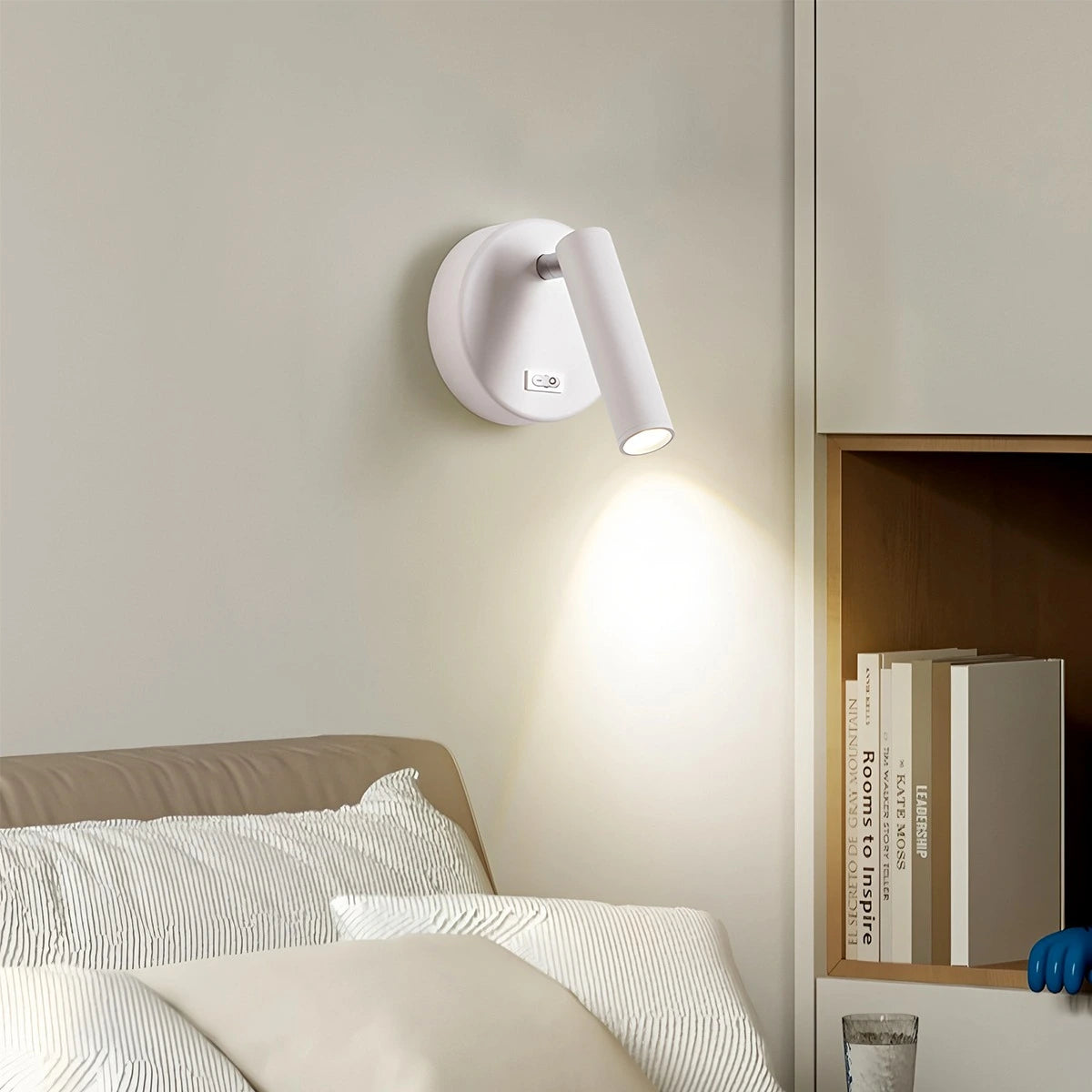 Antizer Nordic Minimalist Bedroom Sconce & Spotlight