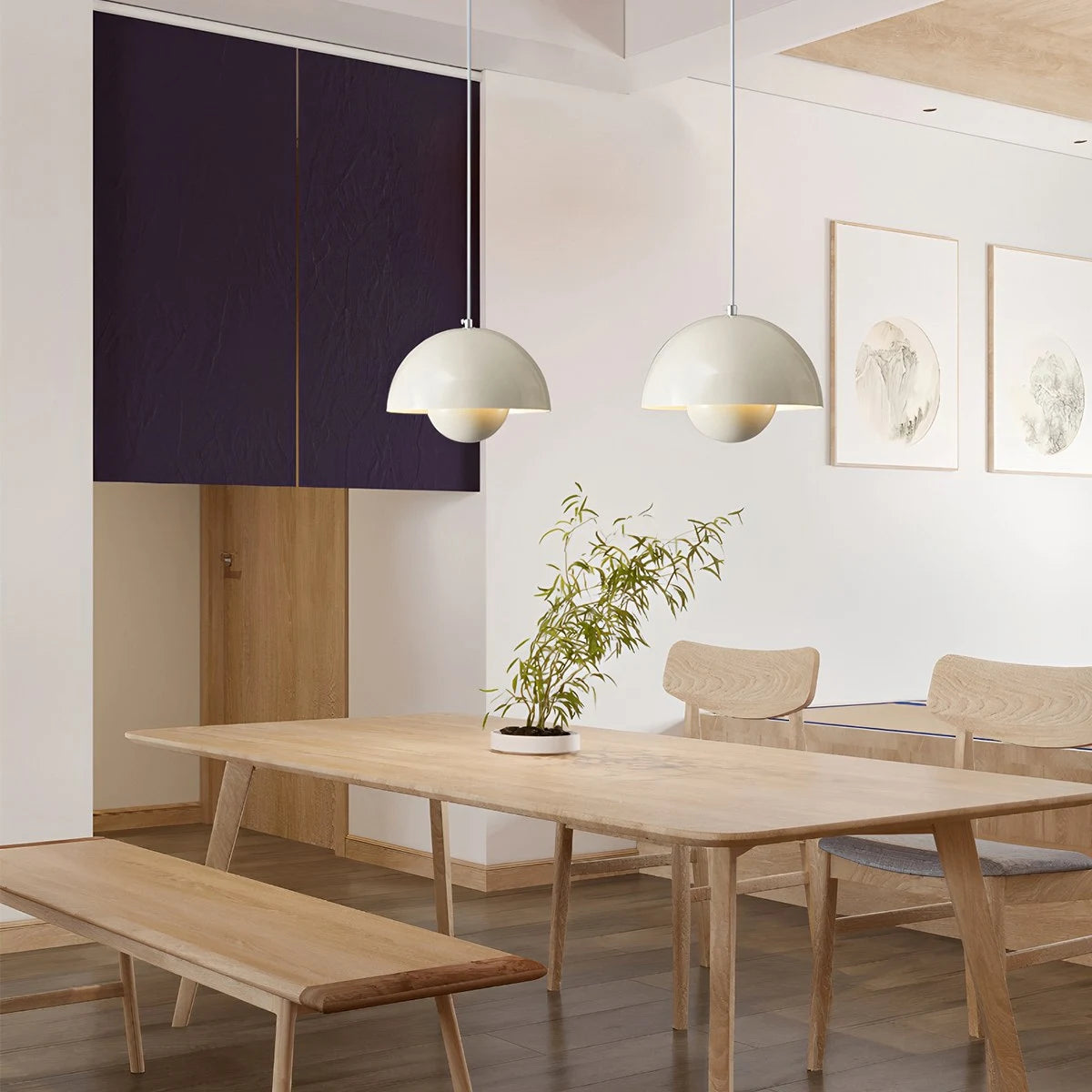 Antizer Nordic Colorful Flower Bud Pendant Light