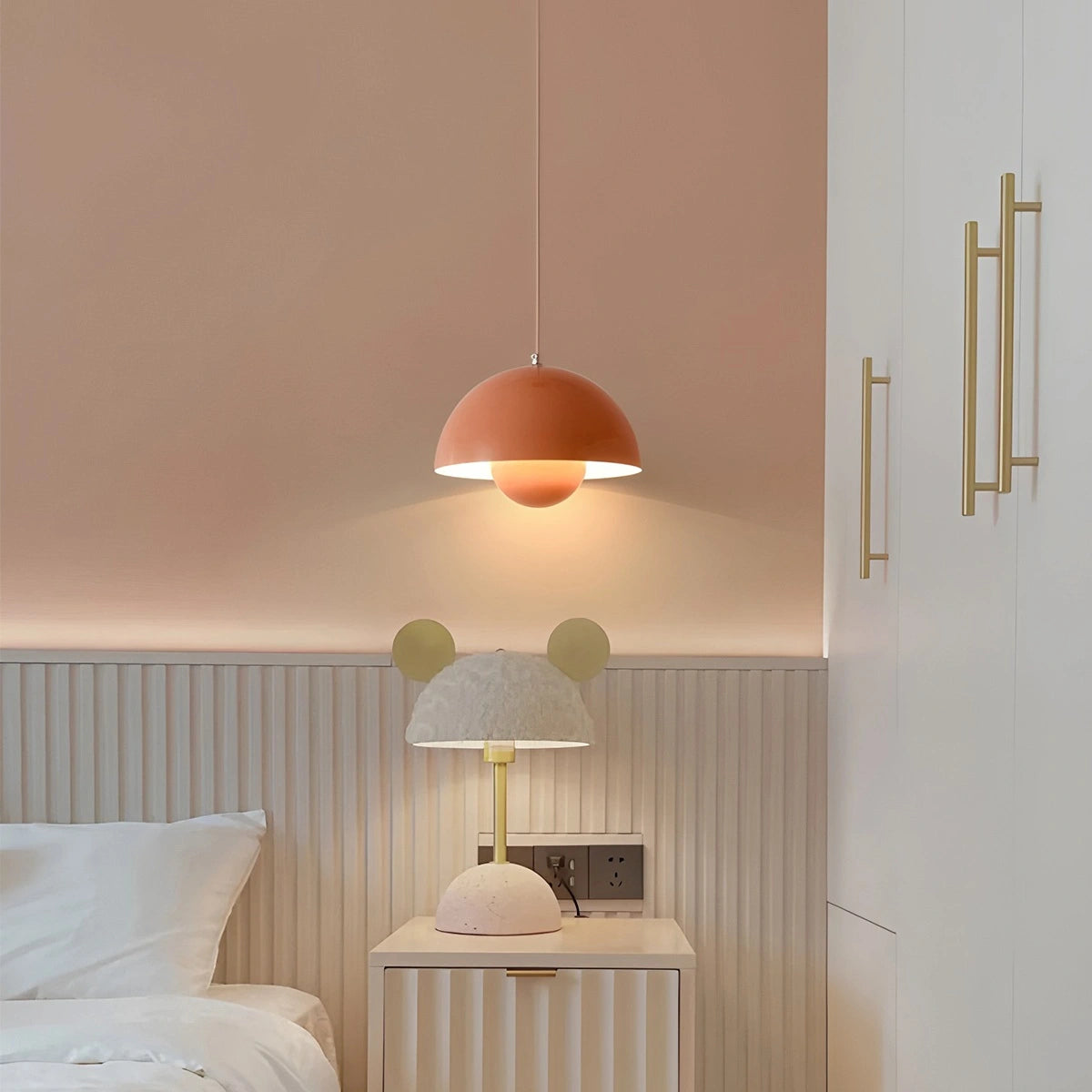 Antizer Nordic Colorful Flower Bud Pendant Light