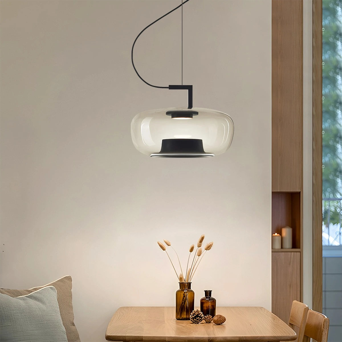 Antizer Nordic Minimalist Glass Pendant Light