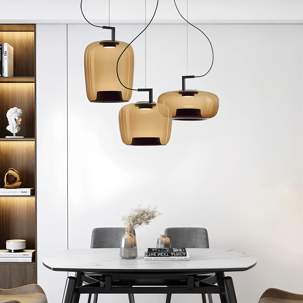 Antizer Nordic Minimalist Glass Pendant Light