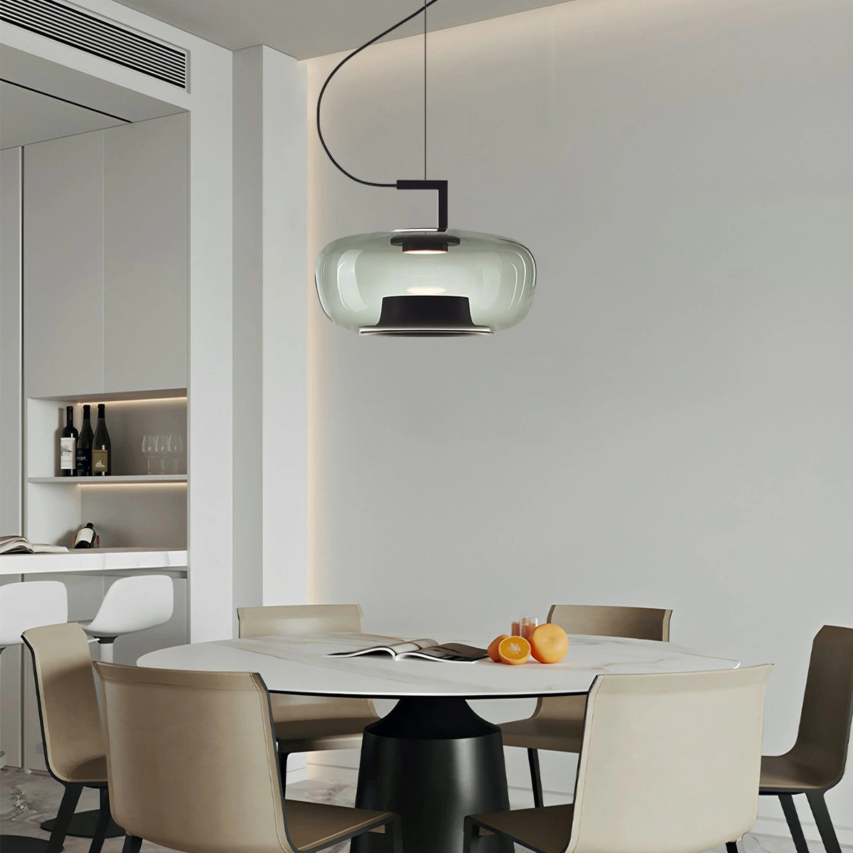 Antizer Nordic Minimalist Glass Pendant Light