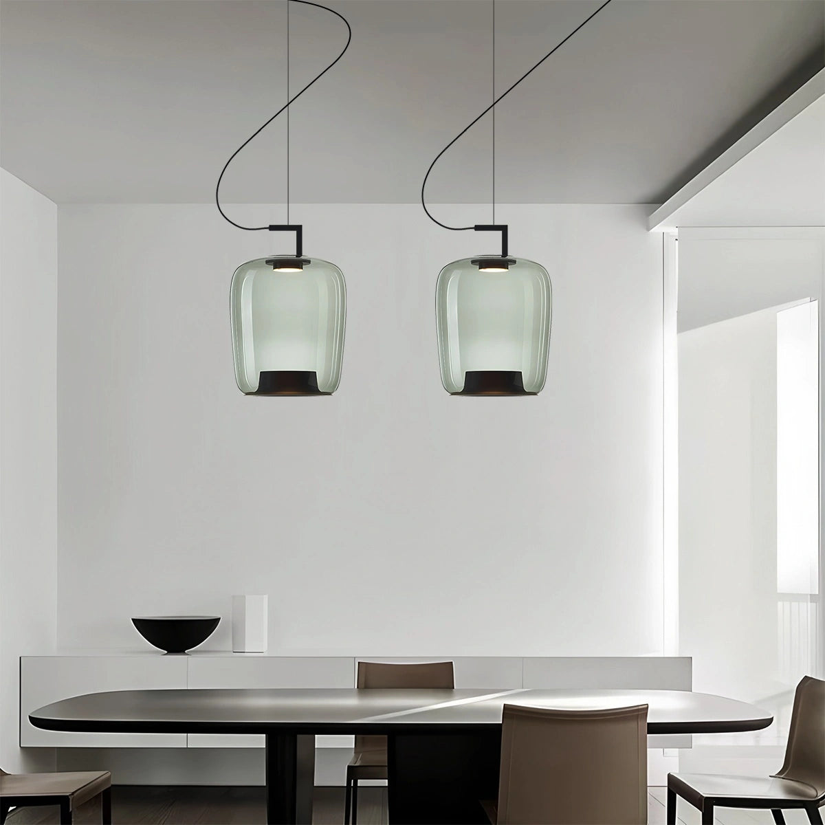 Antizer Nordic Minimalist Glass Pendant Light