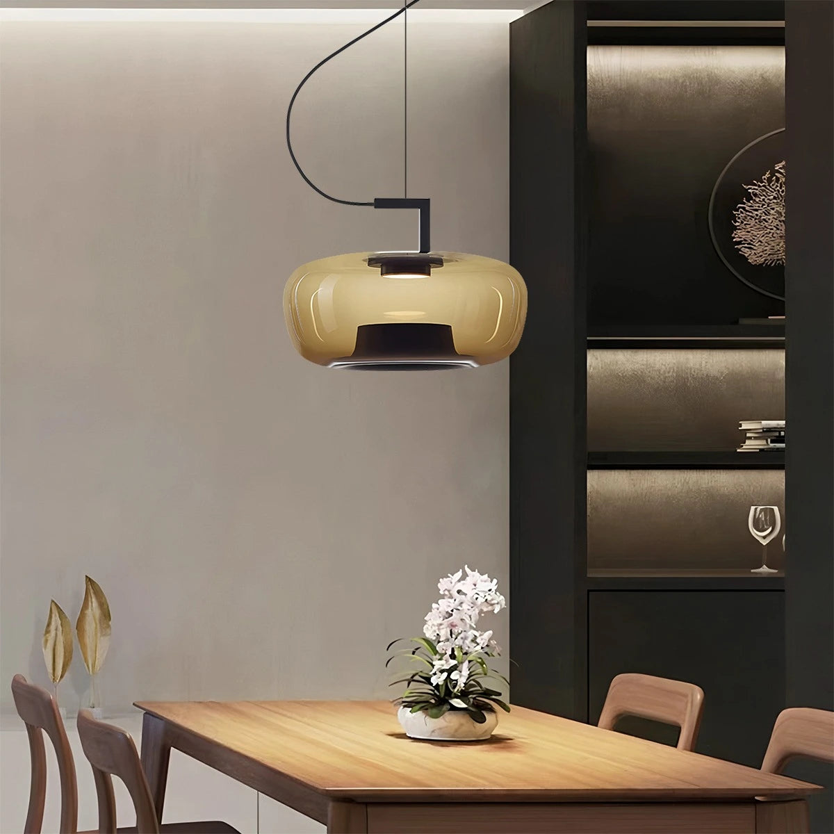 Antizer Nordic Minimalist Glass Pendant Light