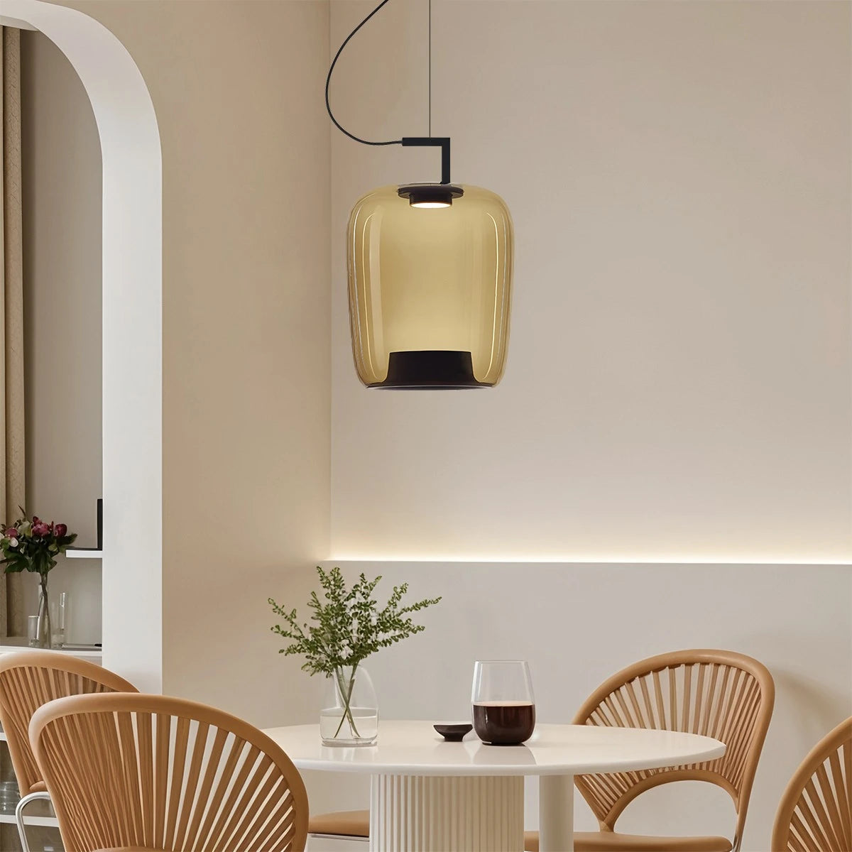 Antizer Nordic Minimalist Glass Pendant Light