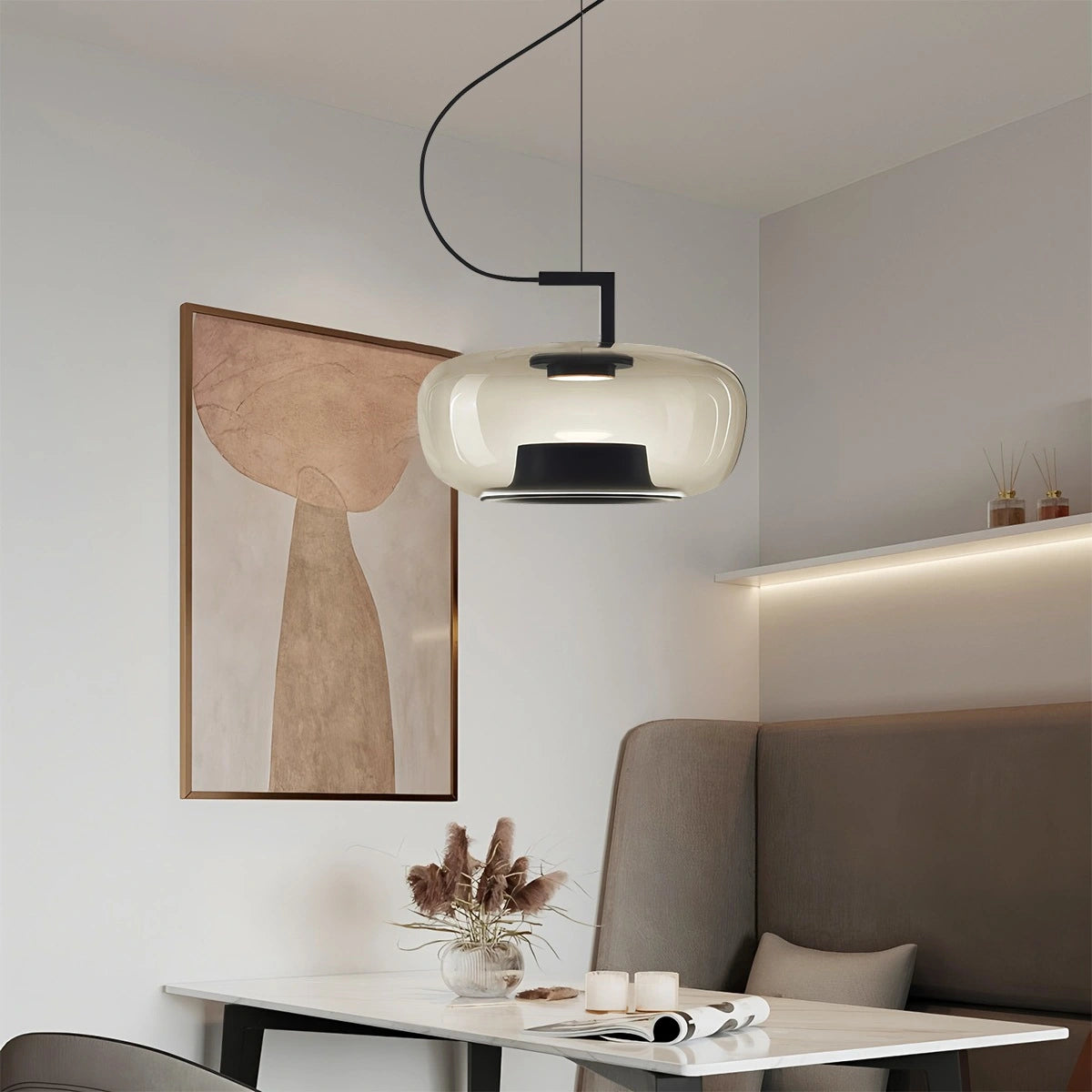Antizer Nordic Minimalist Glass Pendant Light