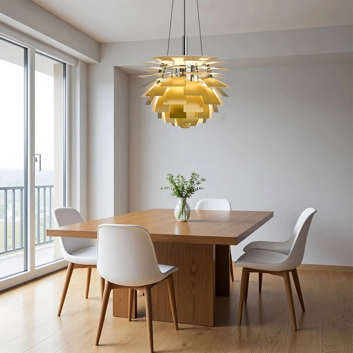 Antizer Modern Art Deco Layered Pendant Lamp