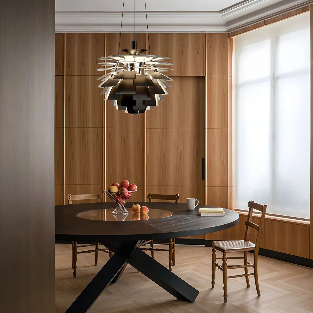 Antizer Modern Art Deco Layered Pendant Lamp